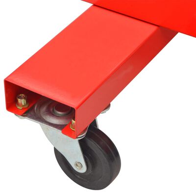 vidaXL Delavniški voziček za orodje s 1125 kosi orodja jeklo rdeč