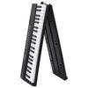 vidaXL 88 tipk Piano Electric Keyboard z glasbenim stojalom zložljivo