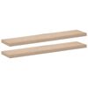 vidaXL Viseče police 2 kosa 110x23,5x4 cm inženirski les