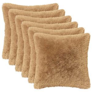 vidaXL Blazina z blazino HEERLEN 2 kos Taupe PV flis