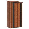 vidaXL Vrtne hi&scaron;ke Rjava 103 x 74 x 200 cm Kovina