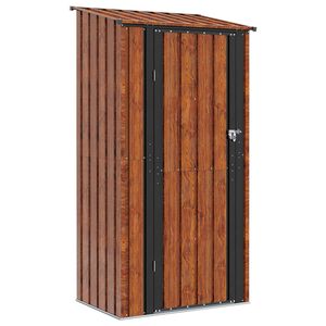 vidaXL Vrtne hi&scaron;ke Rjava 103 x 74 x 200 cm Kovina