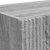 vidaXL TV stenska omara Siva Sonoma 59,5 x 31 x 40 cm Konstruiran les