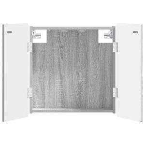 vidaXL Omara za tarče ZWOLLE Siva Sonoma 52,5 x 10,5 x 57,5 cm