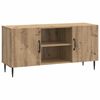 vidaXL TV omarica Artisan hrast 102 x 34,5 x 50 cm Inženirski les