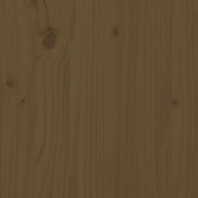 vidaXL Kompostnik medeno rjav 63,5x63,5x77,5 cm trdna borovina