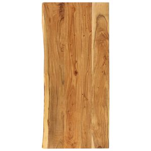 vidaXL Povr&scaron;ina za kopalni&scaron;ko toaletno mizo trdna akacija 140x52x2,5cm