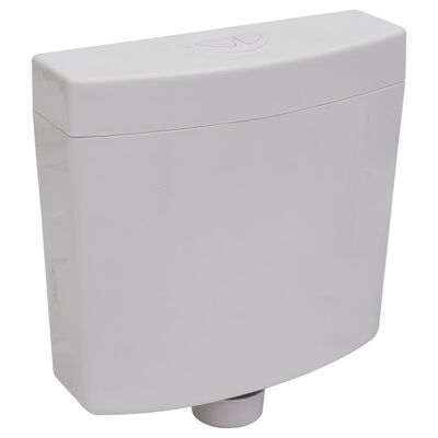 vidaXL WC kotliček z dovodom vode na dnu 3/6 L siv