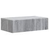 vidaXL Stenska stranska miza 59 x 34,5 x 17 cm Inženirski les