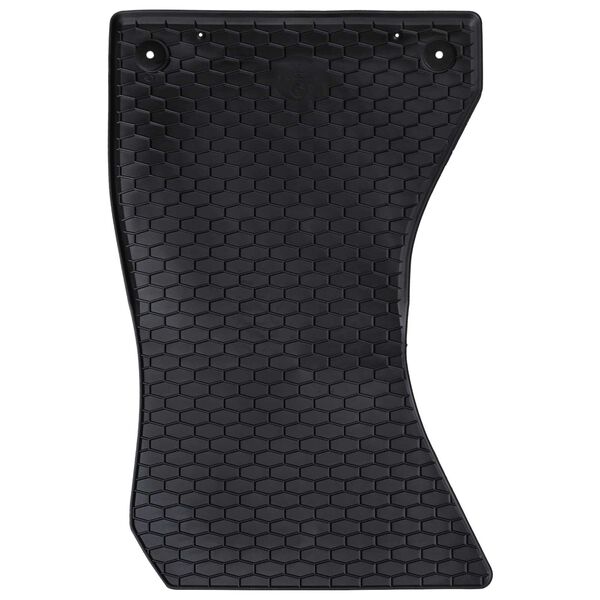 vidaXL Avto preproga 4 pcs Črna primeren za Audi A4 B9 2015-2024 Guma