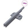 vidaXL Mehko zapiralo 1161 kos Siva 125 x 47 x 15 mm PP