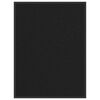 vidaXL Predpražnik črn 90x120 cm