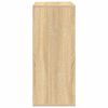 vidaXL Knjižna omara sonoma hrast 60x30x71,5 cm inženirski les