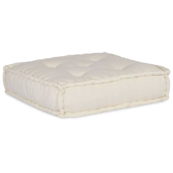 vidaXL Modularni kavč 4 pcs krema blago