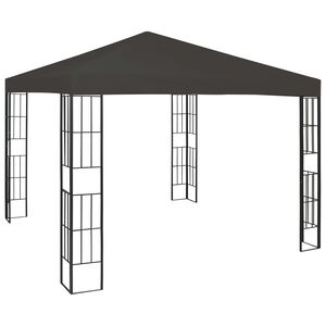 vidaXL Paviljon 3x3 m antraciten