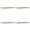 vidaXL Stenske police 4 kosi artisan hrast 60x30x1,5 cm inženirski les