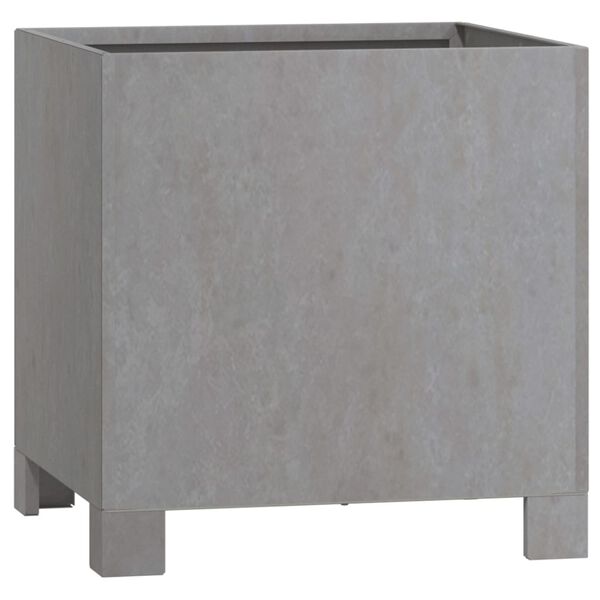 vidaXL Cvetlično korito z nogami zarjavelo 30x30x30 cm corten jeklo