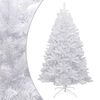 vidaXL Umetna novoletna jelka s snegom 210 cm