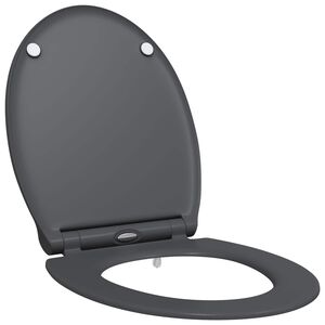 vidaXL Pokrivalo za strani&scaron;če Antracit 45,5 x 37,5 x 3,8 cm Duroplast