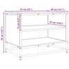 vidaXL TV enote Črna Orehovina 61 x 40 x 46 cm Konstruiran les