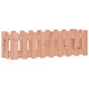vidaXL Vrtna visoka greda z ograjico 100x30x30 cm trden les douglas