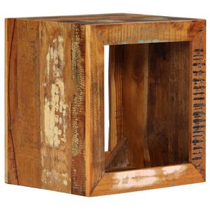 vidaXL Stolček 40x30x40 cm trden predelan les