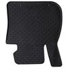 vidaXL Avto preproga 4 pcs Črna prikladno za BMW 1er 2017- Guma