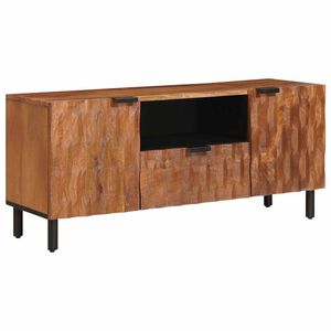 vidaXL TV omarica Acacia rjav fini&scaron; 105 x 33 x 46 cm Masiven les manga