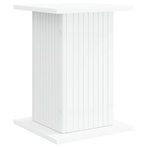 vidaXL Stojalo za rastline Bela 30,5 x 30 x 43 cm Inženirski les