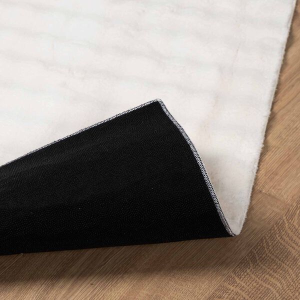 vidaXL Preproge za povr&scaron;ine Kvadrat HUARTE krema 120 x 120 cm