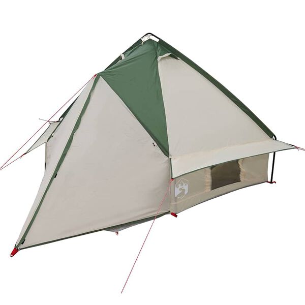 vidaXL Teepee &scaron;otor s streho Zelena in Siva 490 x 410 x 210 cm