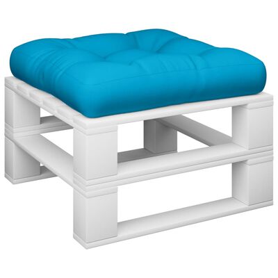 vidaXL Blazina za kavč iz palet modra 50x50x12 cm