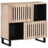 vidaXL Komoda 80x34x75 cm trden mangov les