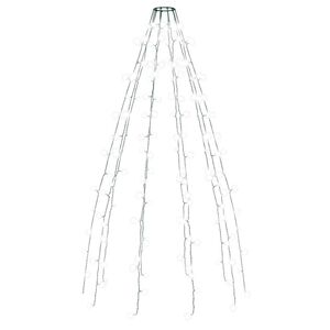vidaXL Lučke za novoletno jelko 150 LED lučk hladno bele 150 cm