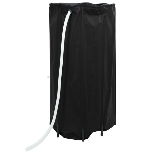 vidaXL Rezervoar za vodo s pipo zložljiv 250 L PVC
