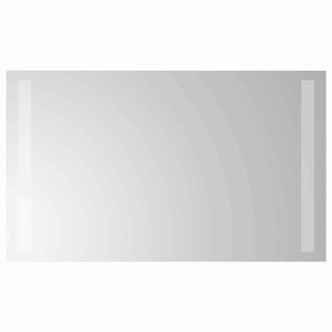 vidaXL LED kopalni&scaron;ko ogledalo Transparentno 60 x 30 cm kaljeno steklo