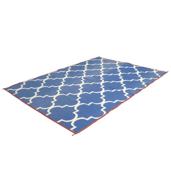 Bo-Camp Zunanja preproga Chill mat Casablanca 2,7x2 m L modra