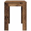 vidaXL Jedilna miza Old Wood 120x60x76 cm Inženirski les