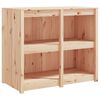vidaXL Zunanja kuhinjska omarica MEPPEL 106x55x92 cm trdna borovina