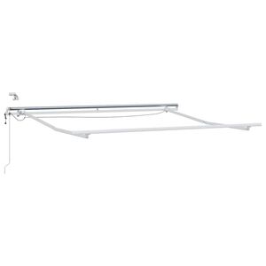 vidaXL Okvir tende Bela 3 x 2,5 m Aluminij
