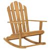 vidaXL Gugalni stol Adirondack iz trdne tikovine