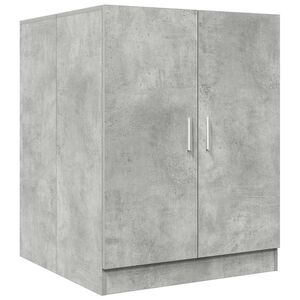 vidaXL omara za pralni stroj betonsko siva 70,5x71,5x91,5 cm