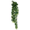 vidaXL Umetne viseče rastline 12 kom 339 listov 90 cm zelene