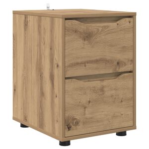 vidaXL Omarica za shranjevanje Umetni hrast 40 x 48 x 57 cm