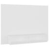 vidaXL Stenska TV omarica bela 120x23,5x90 cm inženirski les