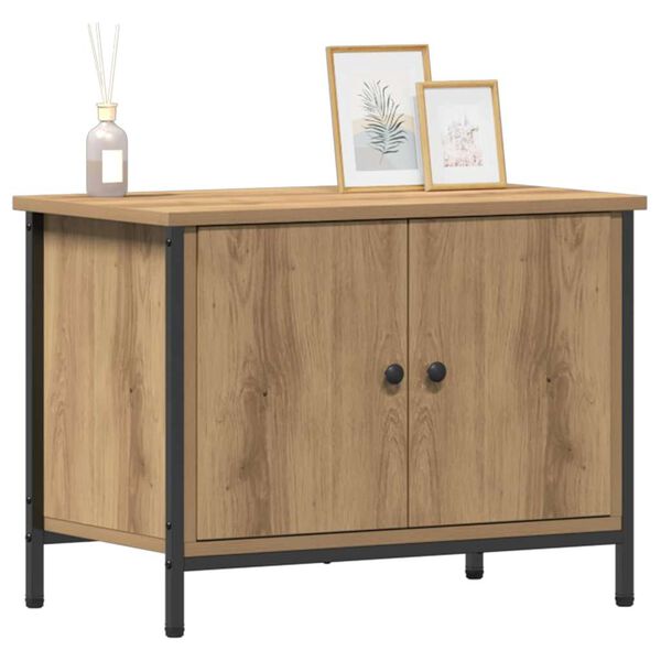 vidaXL TV omarica Umetni hrast 60 x 35 x 45 cm Konstruiran les