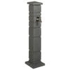 vidaXL Vrtni tanker Antracit 26 x 26 x 101 cm PE