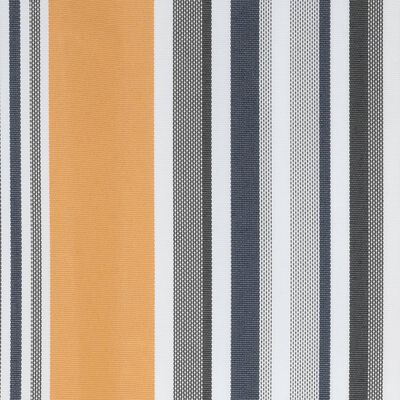 vidaXL Nadomestna tkanina za tendo večbarvne črte 4x3,5 m