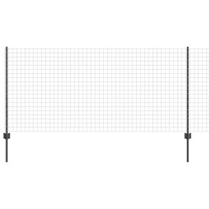 vidaXL Ograja z varjeno žico 10 x 1 m (&Scaron; x V) Jeklo s PVC premazom