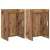 vidaXL Posteljne mize 2 kos Star les 40 x 30 x 60 cm Inženirski les
